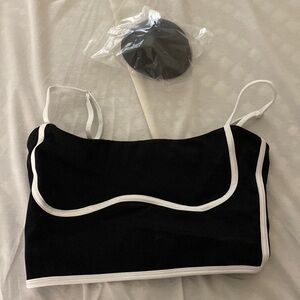 Black Sports Bra